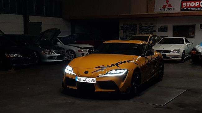 Hallo aus der Nähe von Stuttgart - FA Japan-Import - Supra A90