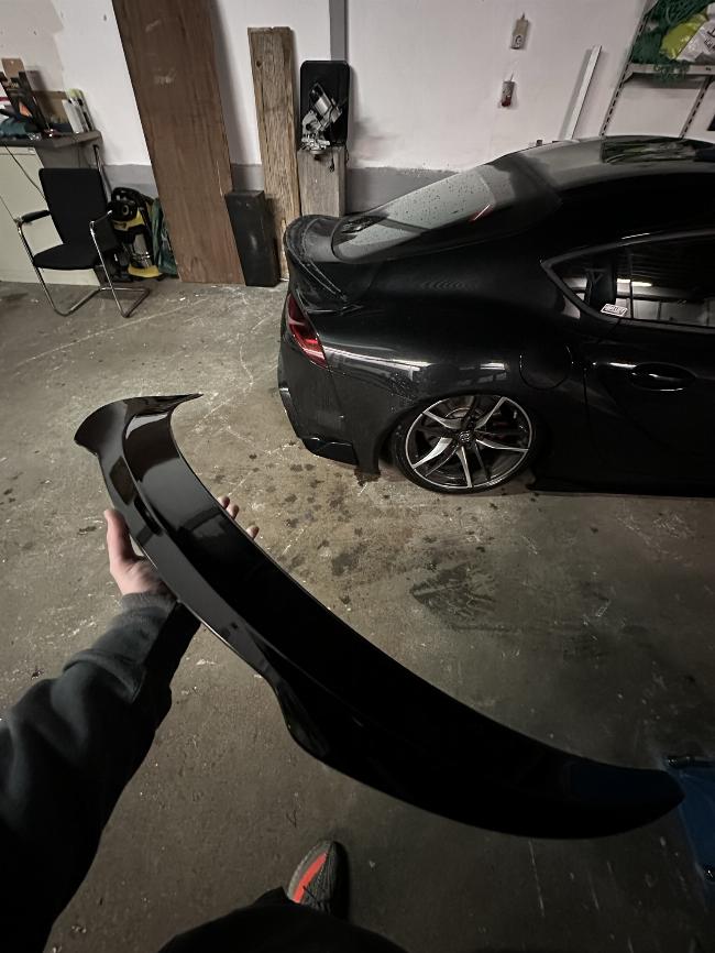 Heckspoiler Toyota Supra Schwarz Glanz 80€