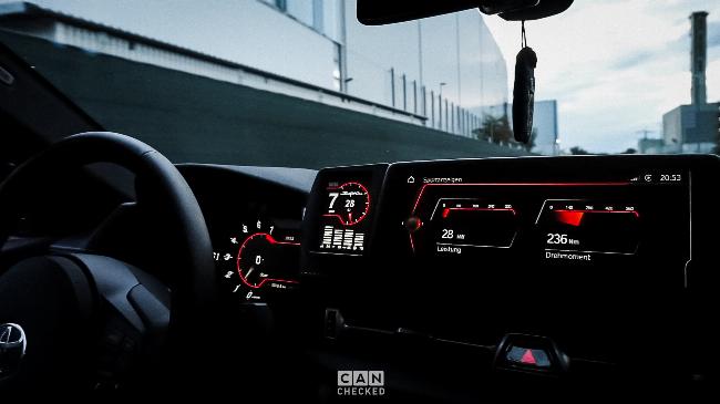 CANchecked Datendisplay Supra MK5