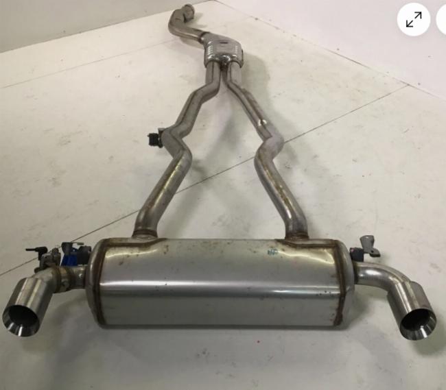 Original Auspuffanlage mit OPF
