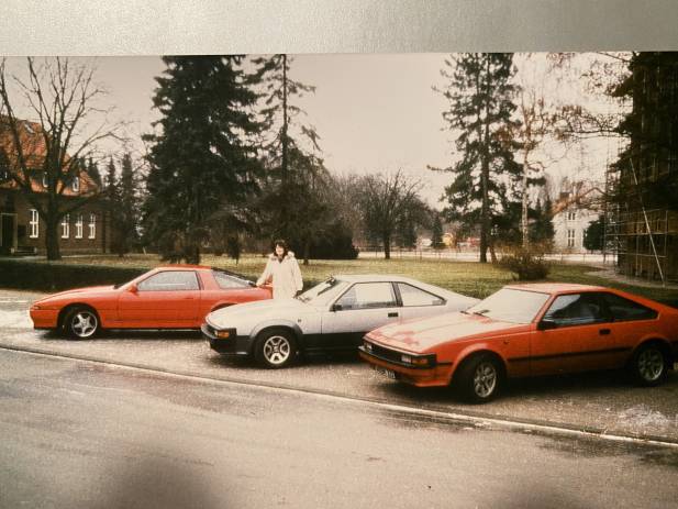 Foto von antjed 1996. Der Targa war neu, dafür mußte der blaue gehen.