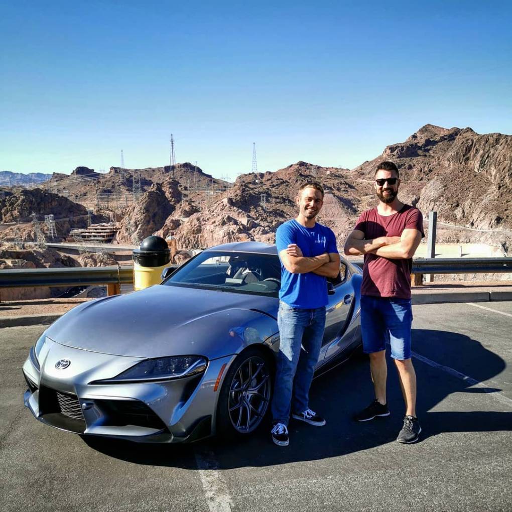 Photo of CandyRedSupra Today I have met Cody Walker with his beautiful Supra MK5. A really nice guy and down to earth. @codybwalker thanks for the nice conversation and maybe we see us in Germany again 😊