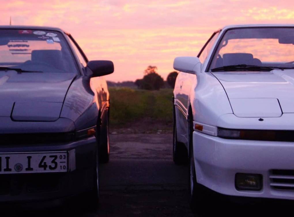 Photo of NicklasMK3 ☯️ #toyota #supra #ma70 #7mgte #jdm #sunset #photography